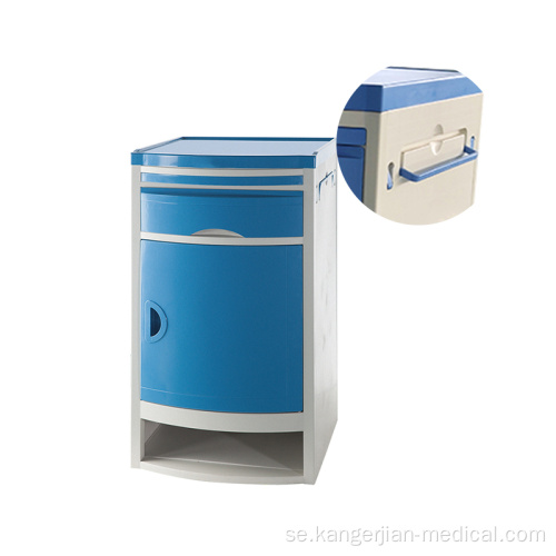 Hospital Medical High End Bedside Tray Table Abs Bedside Cabinet